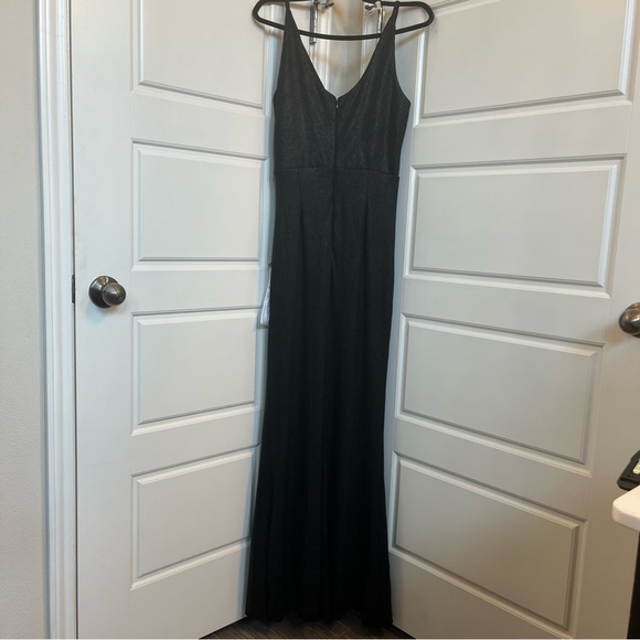 Dress the Population Jordan Metallic Black Dress Size Medium - Picture 6 of 9